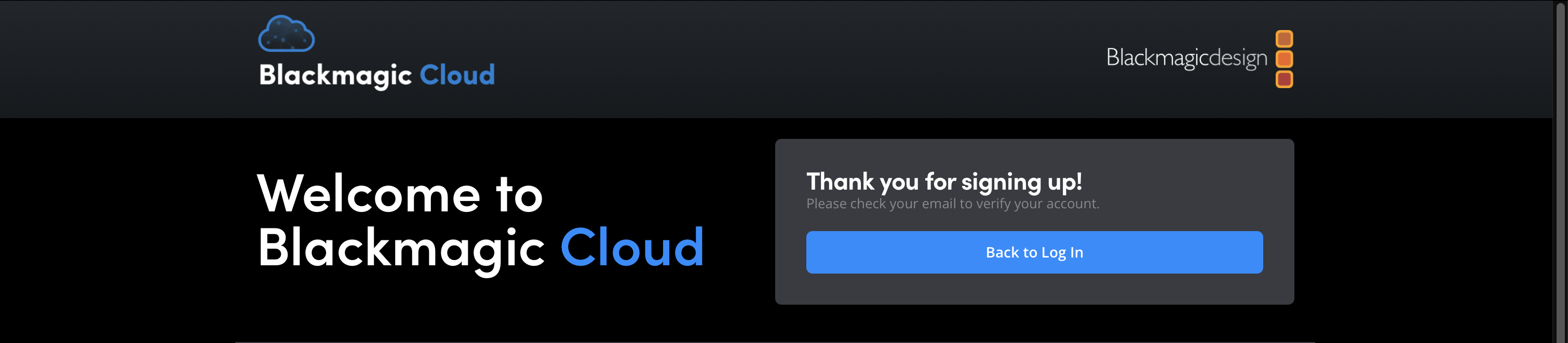 Account Verification Message