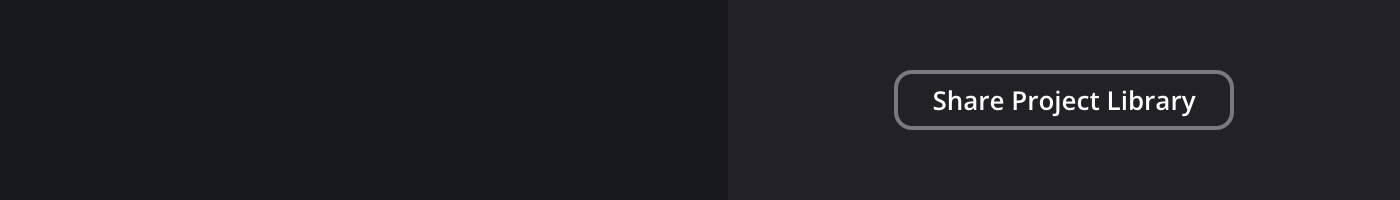 The share project library button at the bottom of the sharing tab